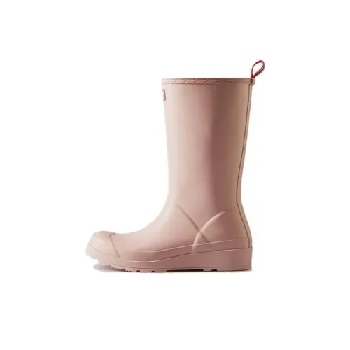 HUNTER Waterproof Cushioning Slip Resistant Rain Boots Women's Cherry Blossom Pink
