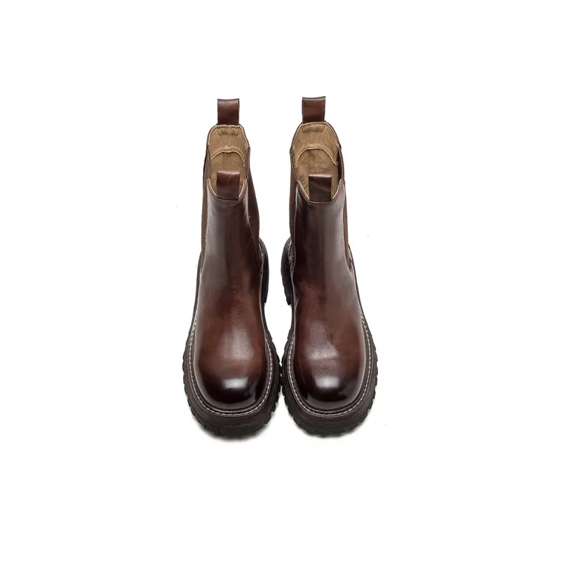 MATA Crew Chelsea Boots 5cm Women's-3