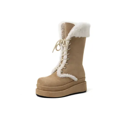 Ruby L Height Increasing Crew Snow Boots Women's
