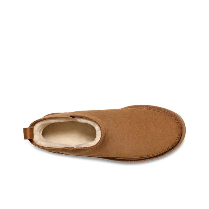 UGG Warm And Wear Resistant Short Snow Boots Women's Brown-3