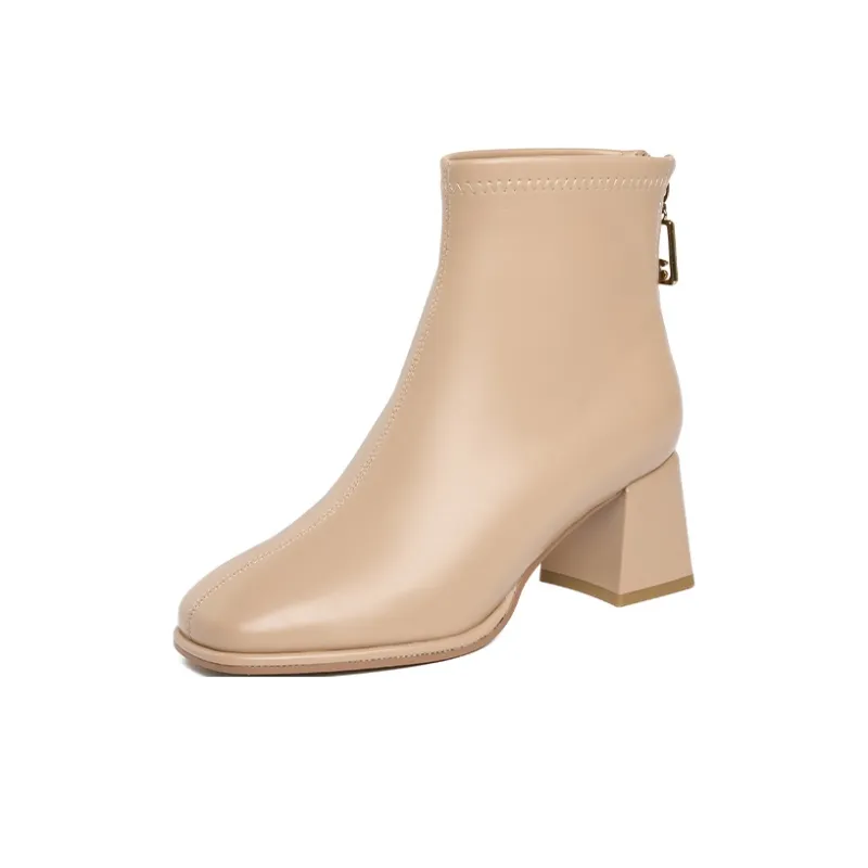 JOSINY Ankle Boots Women's Black/Ecru/Khaki-13