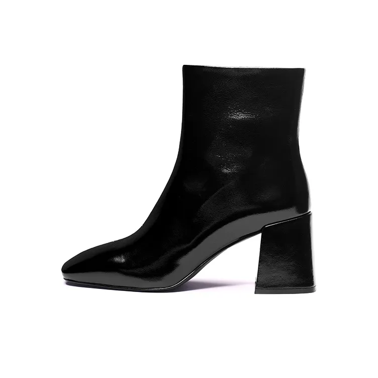 VMe Ankle Boots Women's White/Black-4