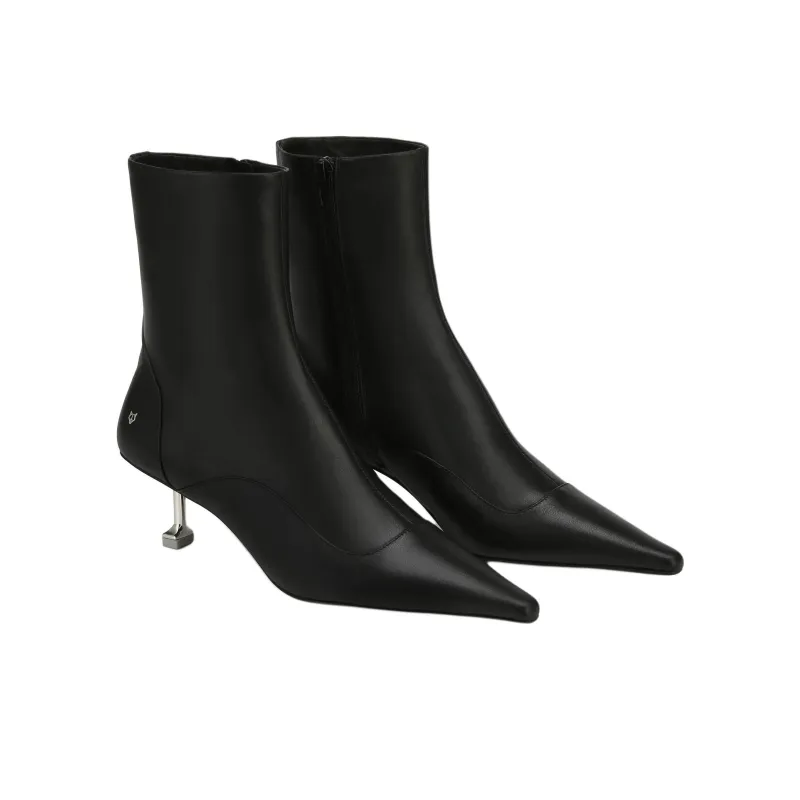 Naked Wolfe Tempting Ankle Boots 5cm Women's Black-2