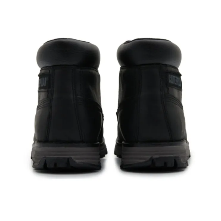 CAT Short Outdoor Boots Men's Black-3