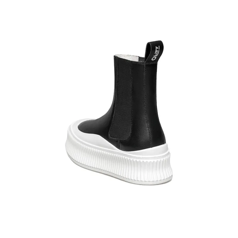 ZRO Short Chelsea Boots 4.6cm Women's Black-3