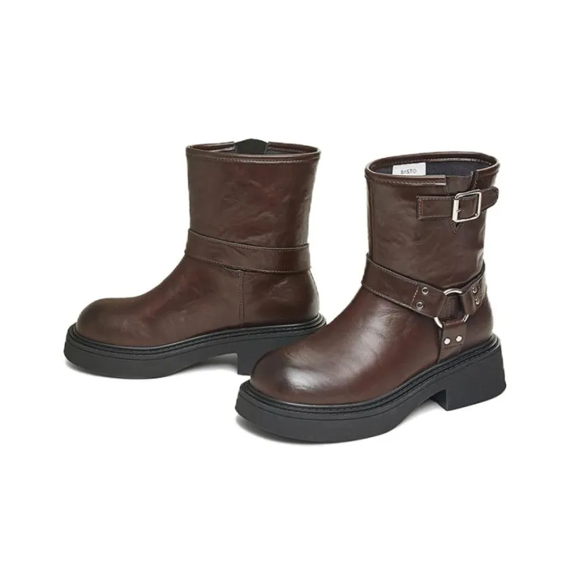 BASTO Ankle Boots Women's Black-5