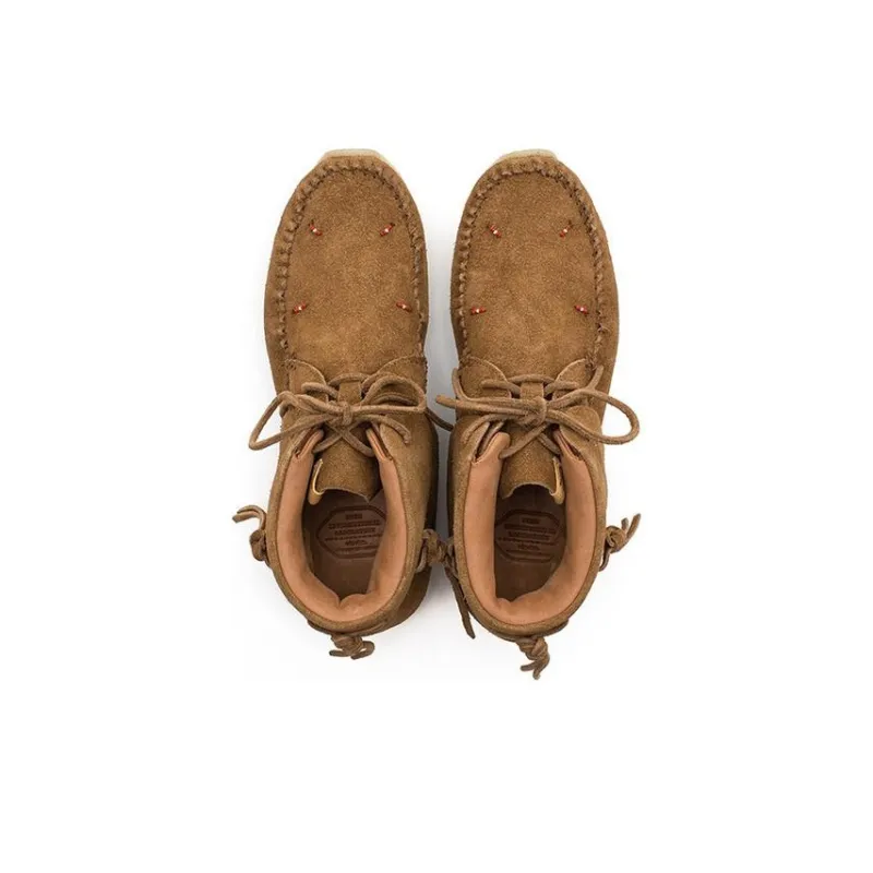 Visvim FBT LHAMO-FOLK Ankle Boots Men's Brown-2