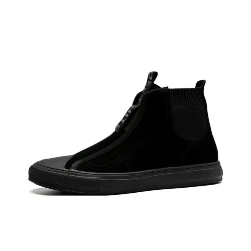 YEDANI Ankle boots React 3cm Men's Black