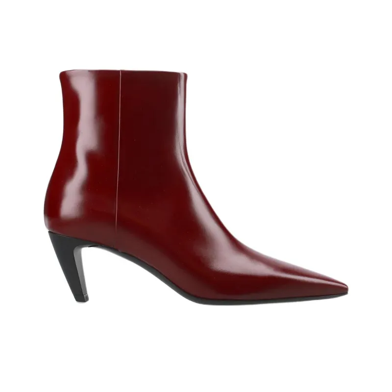 PREMIATA Bordeaux Cher Ankle Boots Women's Red-1