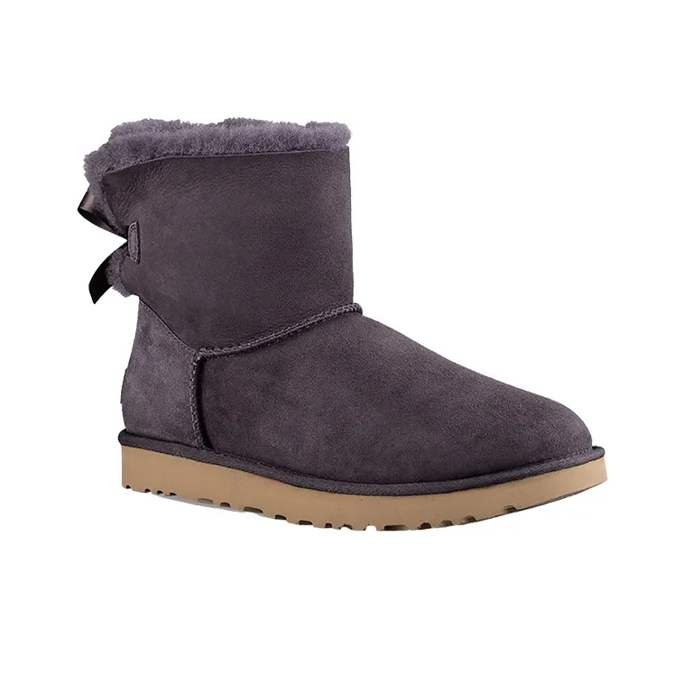 UGG Mini Bailey Bow Ii Boot Snow Boots Purple/Grey Women's-2