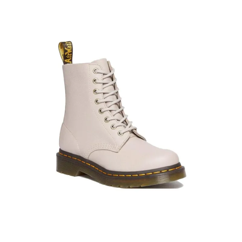 Dr.Martens 1460 Pascal Virginia Leather Lace Up Boots 'Vintage Taupe' Women's-1