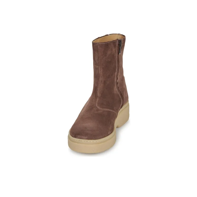El Naturalista ARPEA Ankle Boots 4cm Women's Brown-3