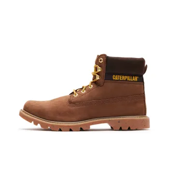 CAT Colorado Series E Breathable Wear Resistant Slip Resistant Short Outdoor Boots Unisex Dark Brown