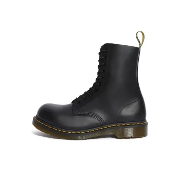 Dr.Martens 1919 Leather Med Calf Boots Black