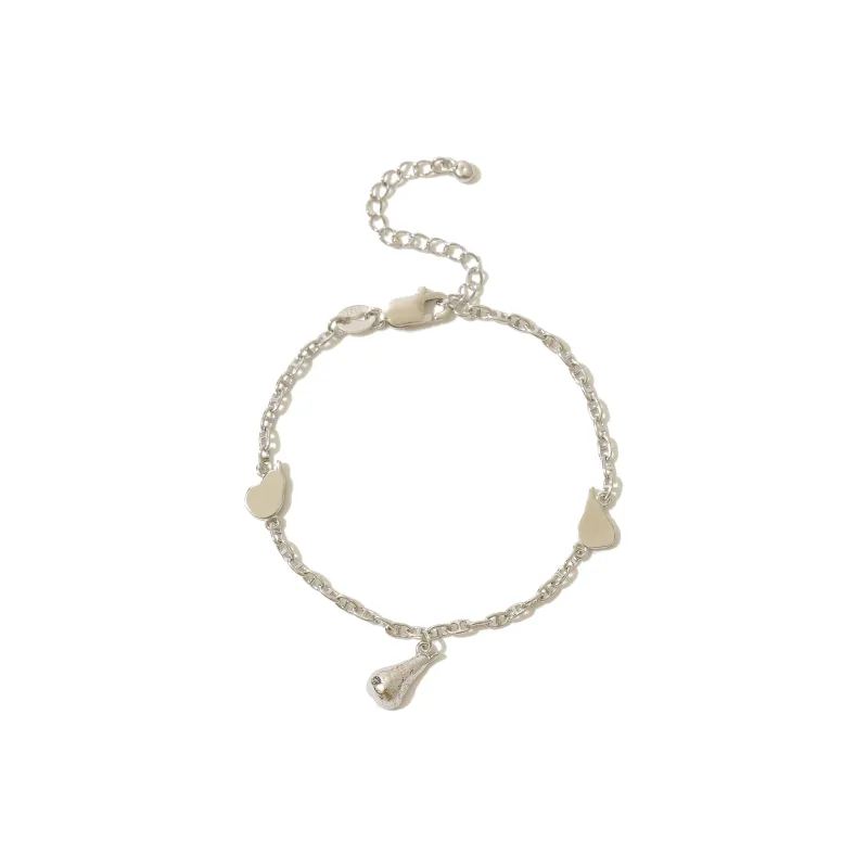 ALFIR 925 Sterling Silver Gold Plated Bracelets Unisex-3