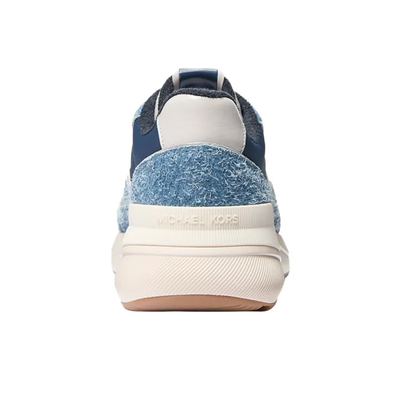 MICHAEL KORS Trevor Low-Top Casual Shoes Men's Blue-3