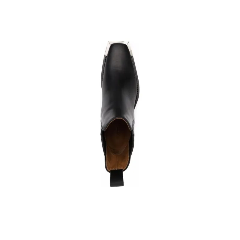 BUTTERO 45mm Leather Chelsea Boots-2