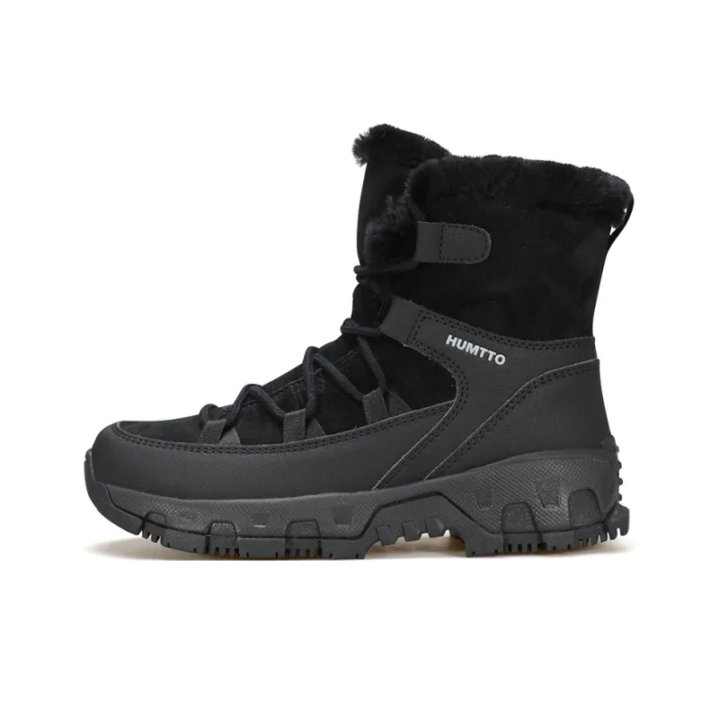 HUMTTO Cushioning Coverage Balance Short Mid Calf Snow Boots Women's-10