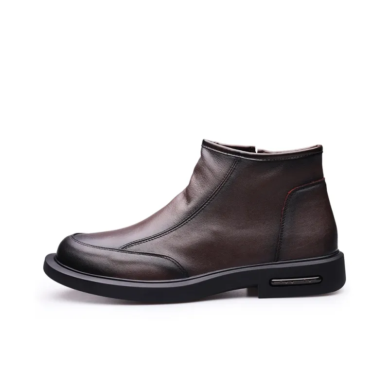 PARDASAUL Ankle Boots Men Black/Brown-5