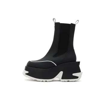 DAPHNE LAB Candy Series Crew Chelsea Boots 9.5cm Women's