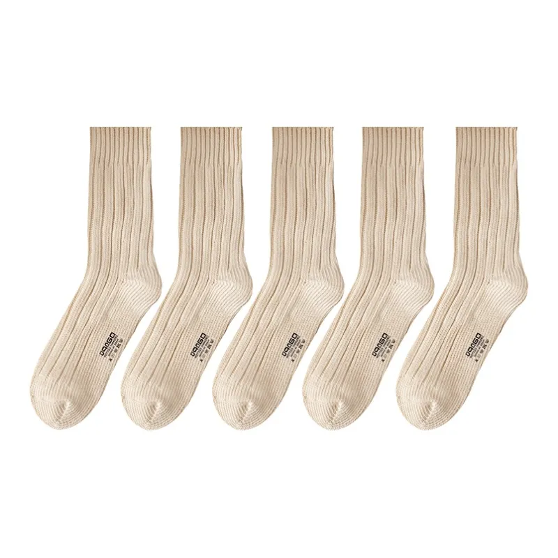 YOOKA Mid Calf Socks Unisex Combo Set-4