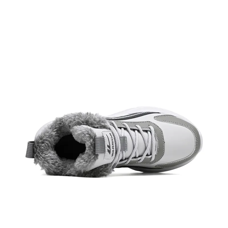 Warrior Insulated Shoes Athletic Shoes Warm Height Increasing Wear Resistant Slip Resistant Snow Boots Unisex-3