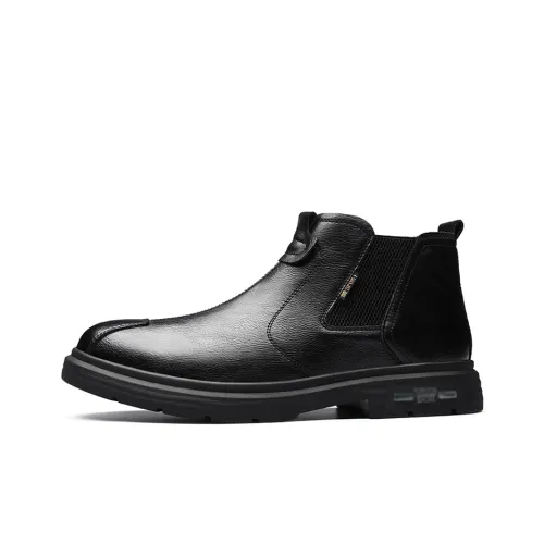 VANSSI Ankle-Length Chelsea Boots Men's