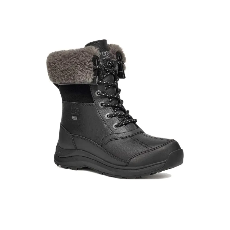 UGG Zaylee Warm And Water Resistant Short Outdoor Boots Women's Black-2