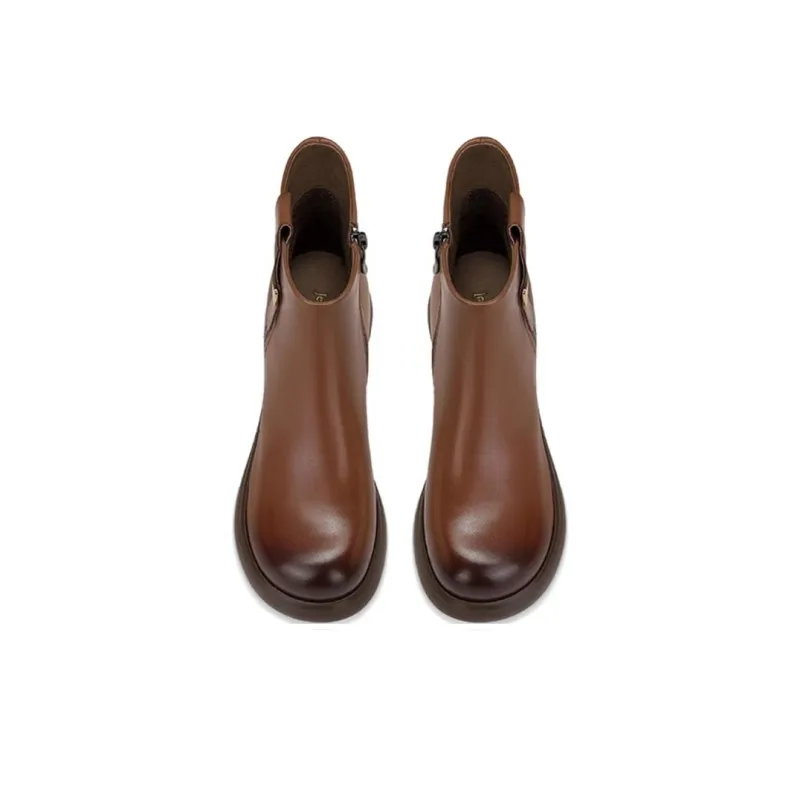 JESSICA SOPHIA Ankle Boots 5cm Women's-6