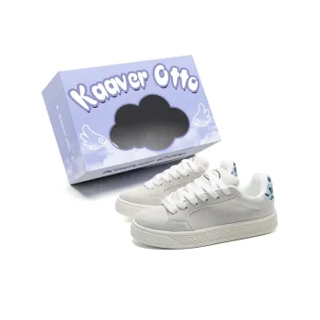 KAAVER OTTO Anti Slip Wear Resistant Lightweight Breathable Low Top Skateboard Shoes Women's Box