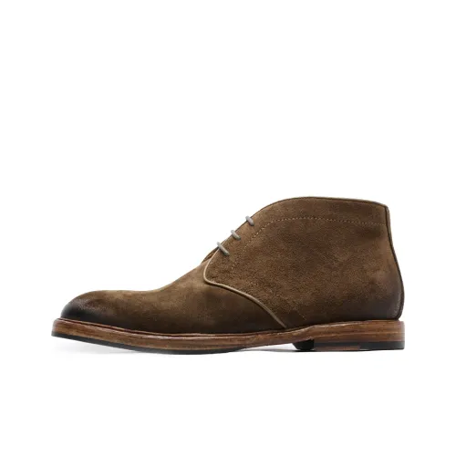 Viplander Ankle Boots Men Green Khaki