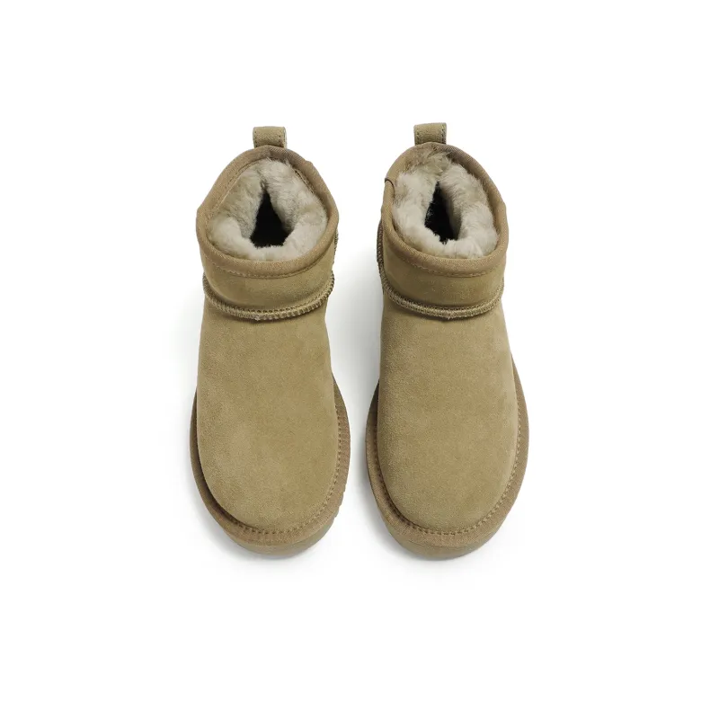 Earl Cat Anti Slip Wear Resistant Short Snow Boots Women's-4