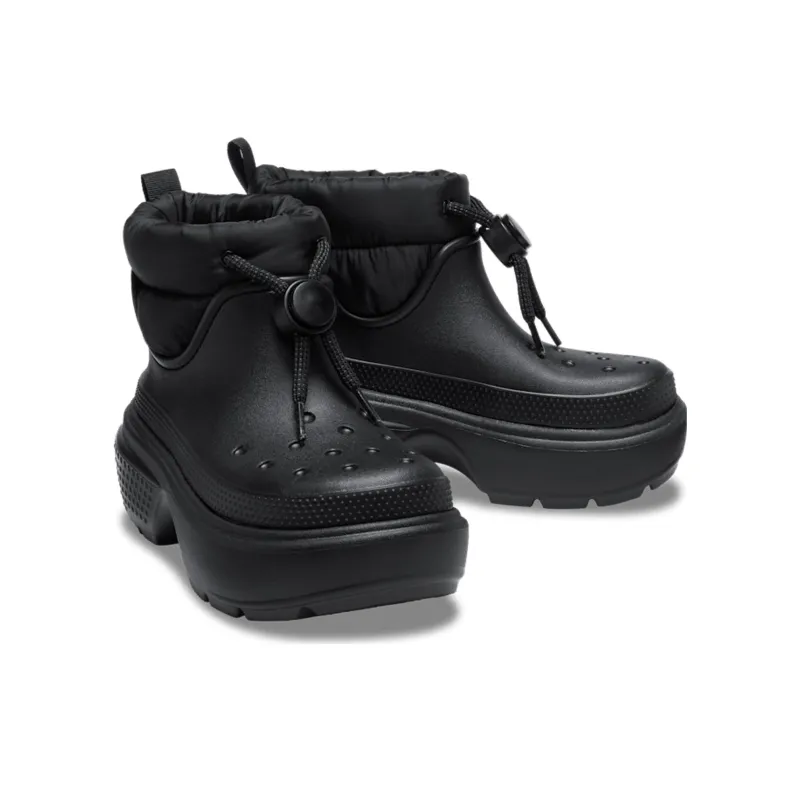 Crocs STOMP PUFF BOOT Ankle Boots Unisex Black-2