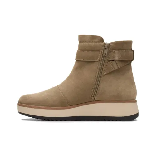 Clarks Ankle Boots Women's Dark Taupe