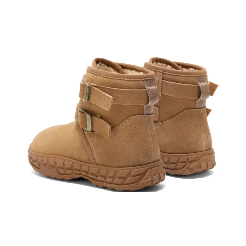 BELLE Abrasion-Resistant Slip-Resistant 12cm Snow Boots Women's-9