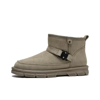 HLA Snow Boots Men Black/Sand