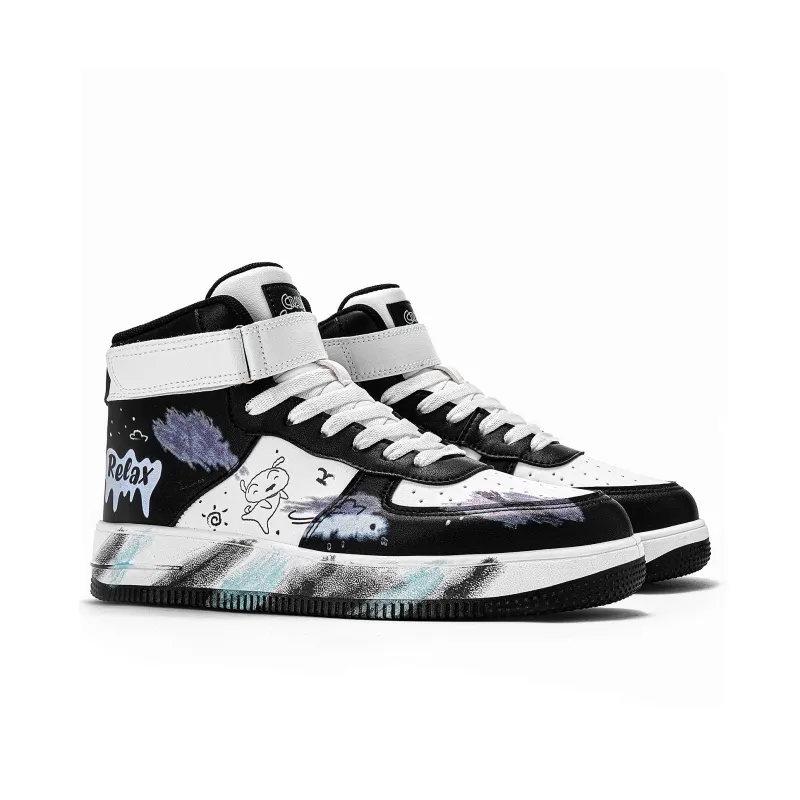Crayon Shinchan High-Top Vintage Basketball Shoes Unisex Box-39