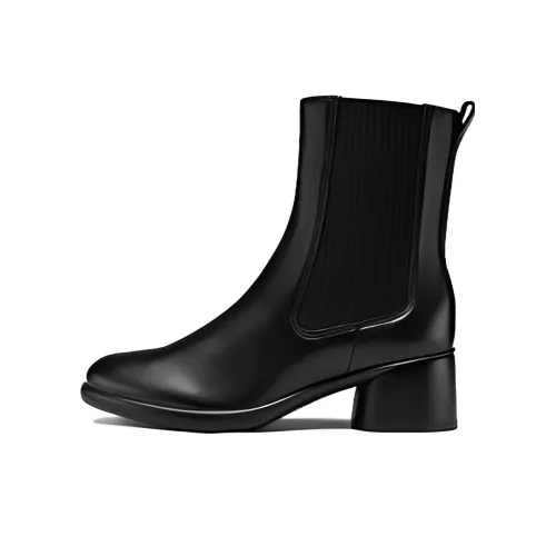 Ecco Crew Chelsea Boots 5cm Women's Black
