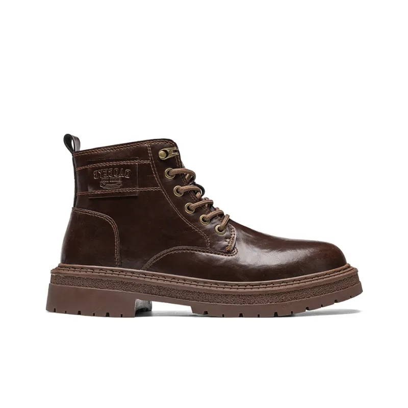 X-ZONE Knee-High Martin Boot High-Top Men's-1