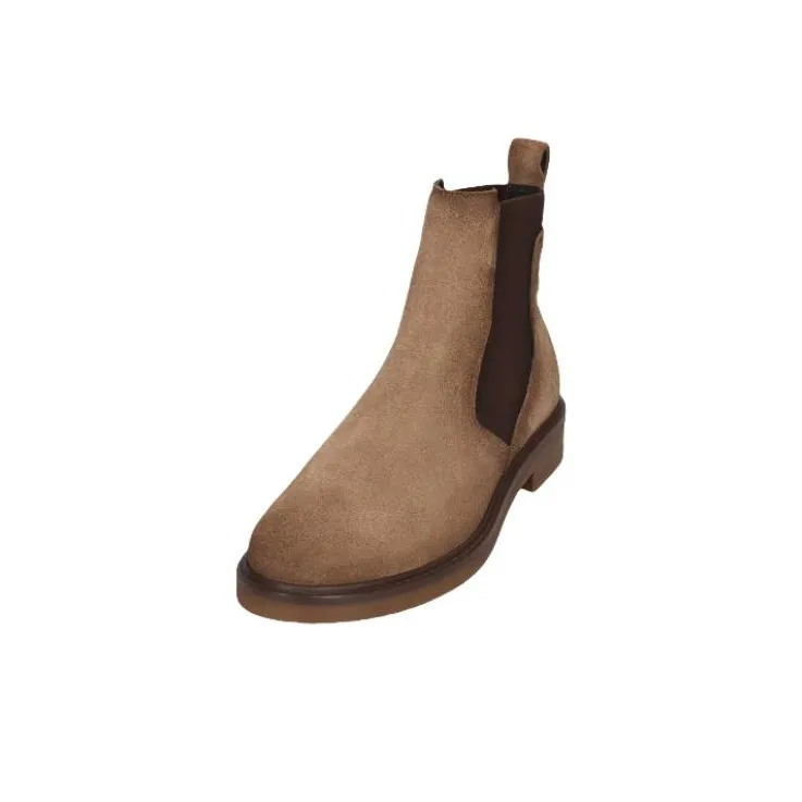 Bugatti Short Chelsea Boots Women's Brown-2