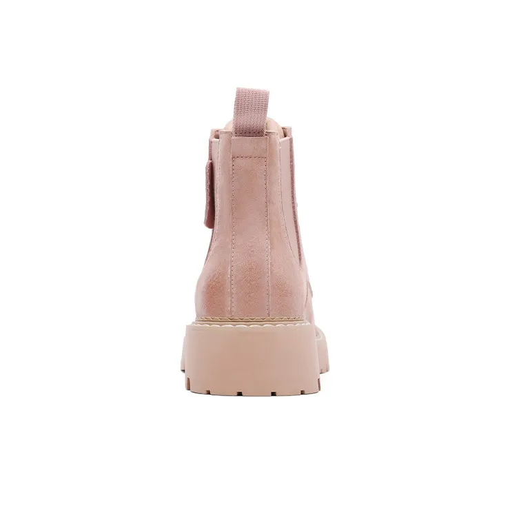 Dickies Short Martin Boot Women's Pink-3