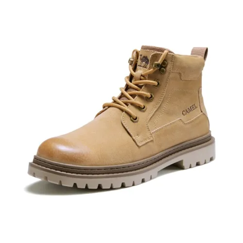 CAMEL Warm Wear-Resistant Cushioning Short Outdoor Boots Men's