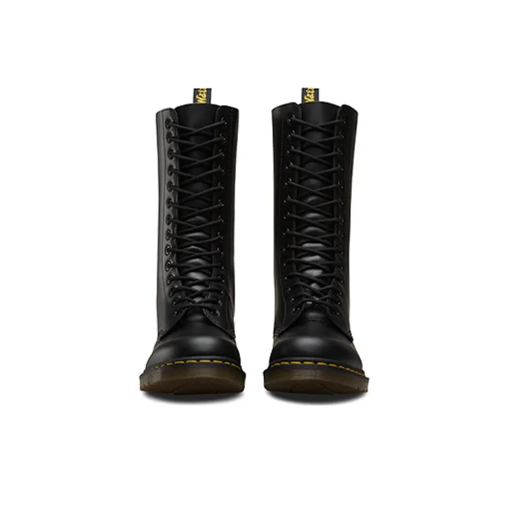 Dr.Martens 1914 Smooth Martin Boots Couple Style Black-2