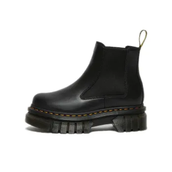 Dr.Martens Audrick Nappa Leather Platform Chelsea Boots 'Black' Women's