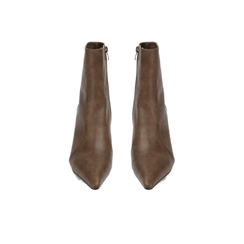 TOOMANYSHOES Urban Home Ankle Boots 6.5cm Women's-4