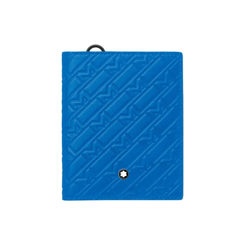 MONTBLANC M_Gram 4810 Cow Leather Wallet Unisex Blue-0