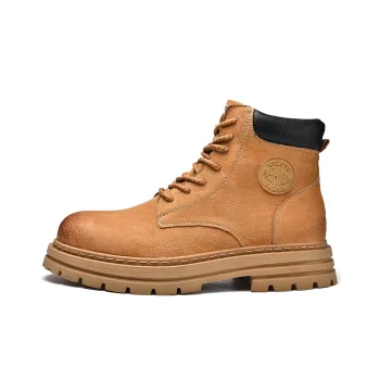Dunnu Martin Boots Men Gold