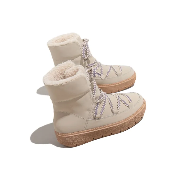 BESTFEEL Warm Slip-Resistant Short Snow Boots Women's-13