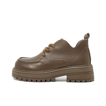 OULISASI Ankle Boots Women's Khaki Green/Brown/Black