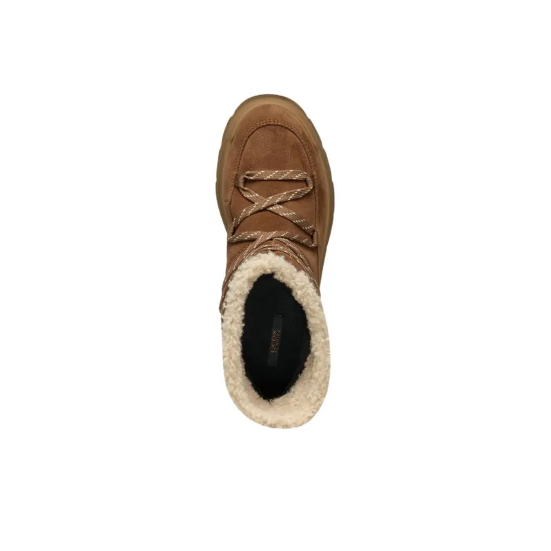 GEOX Spherica Ec7.1 Ab Short Snow Boots Women's Brown-4
